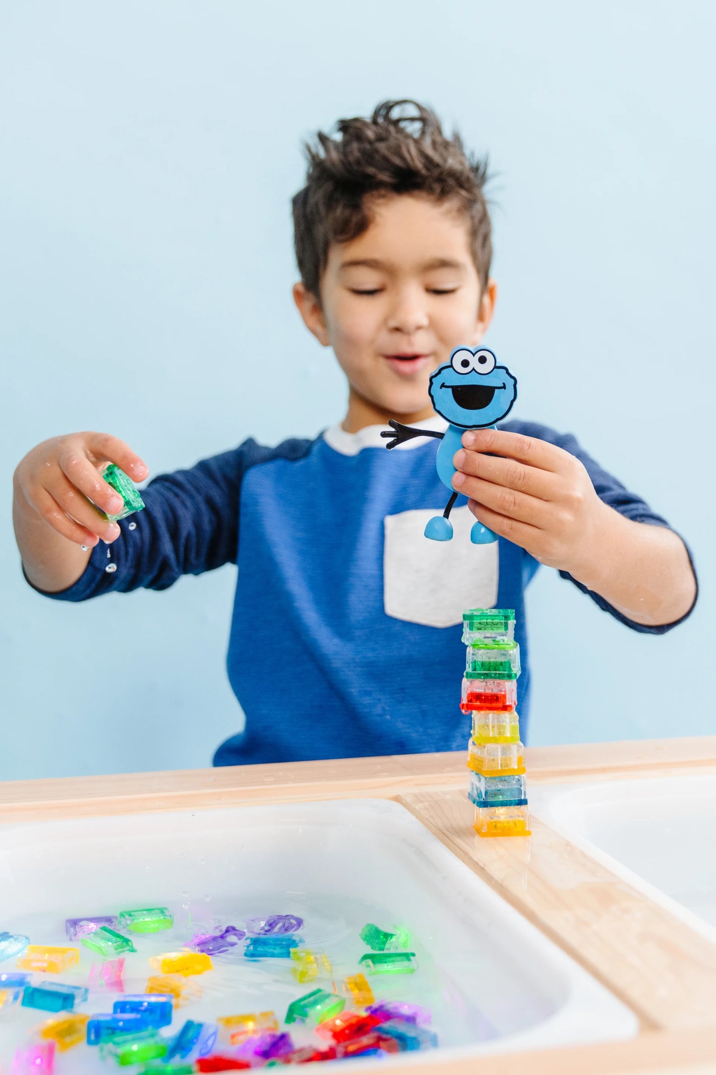 Glo Pals - 4 lampjes - Cookie Monster