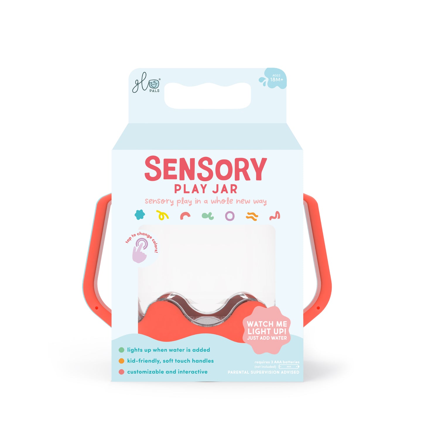 Sensory Play Cup Coral