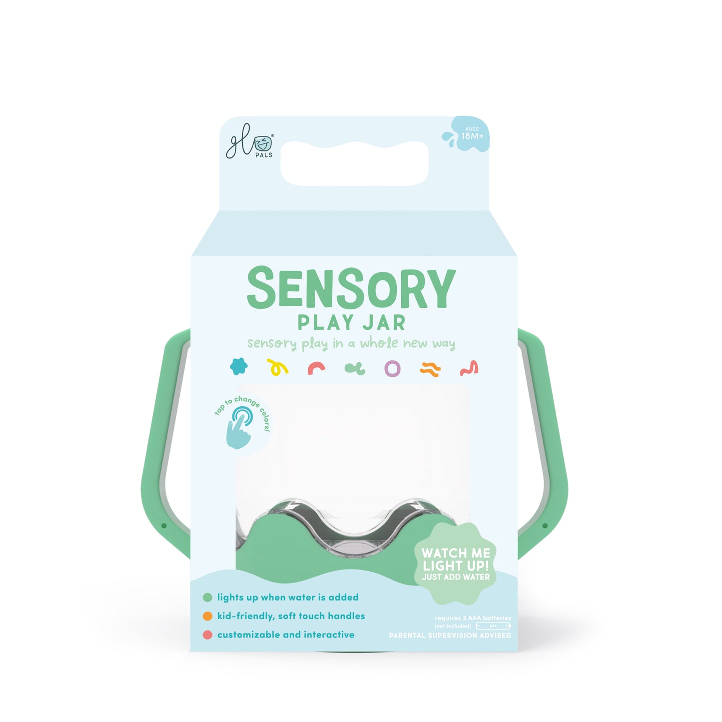 Sensory Play Cup Teal