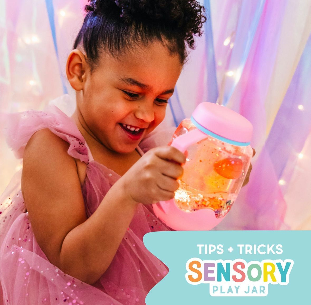 Sensory Play Cup Paars