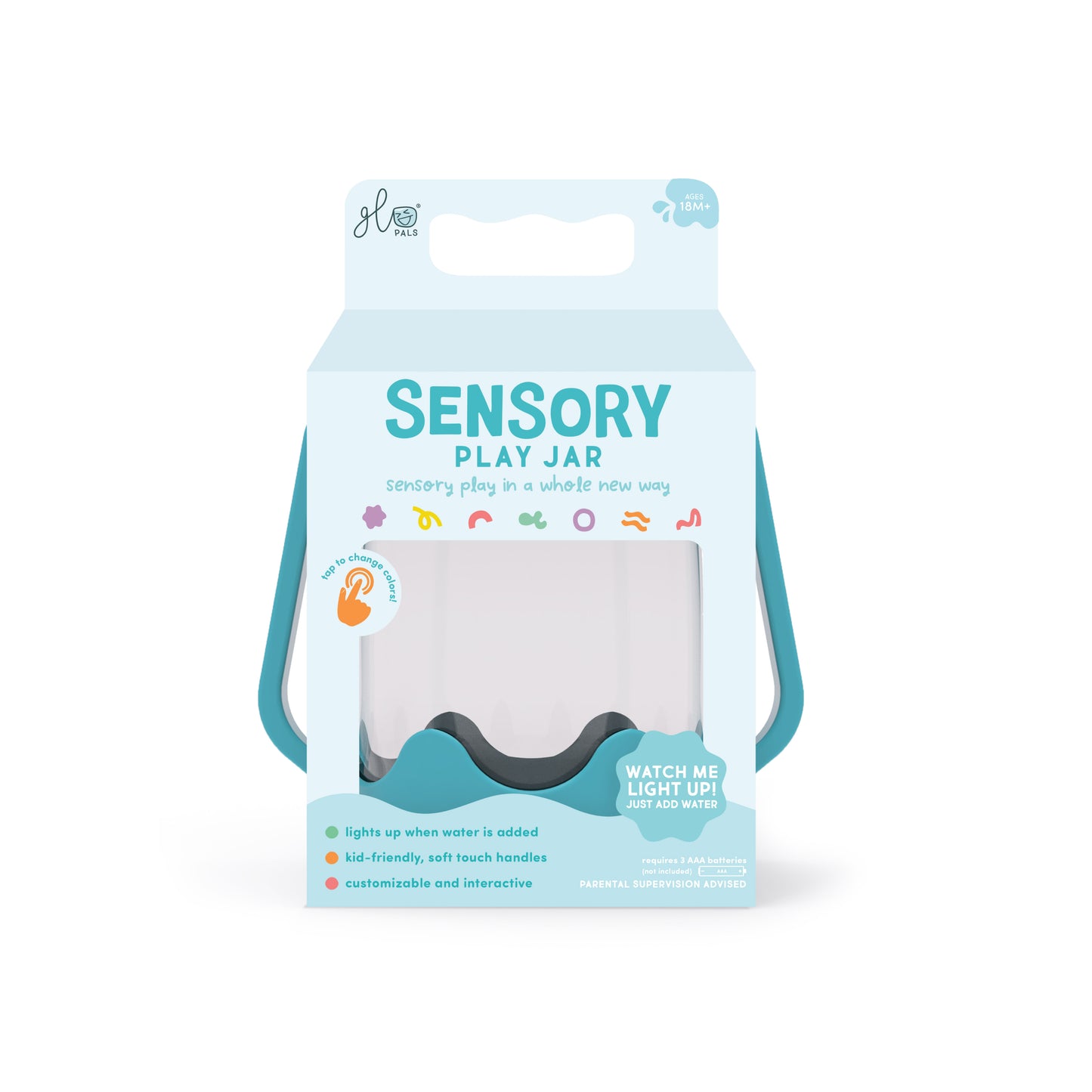 Sensory Play Cup Blue